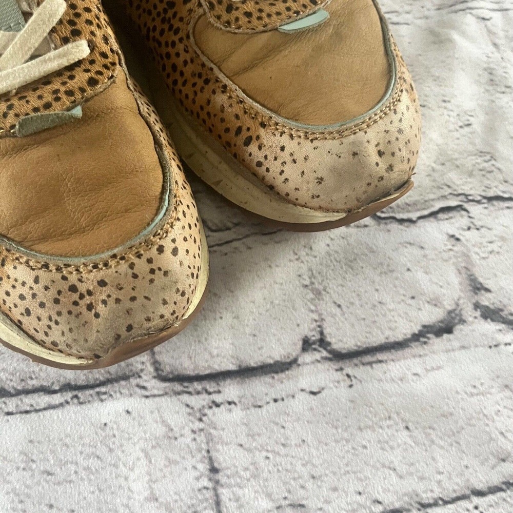 Madewell Kickoff Trainer Sneakers Sport Dot Calf Hair & Nubuck Size 7 - Picture 5 of 7